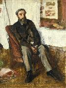 Edgar Degas Portrait of a Man painting